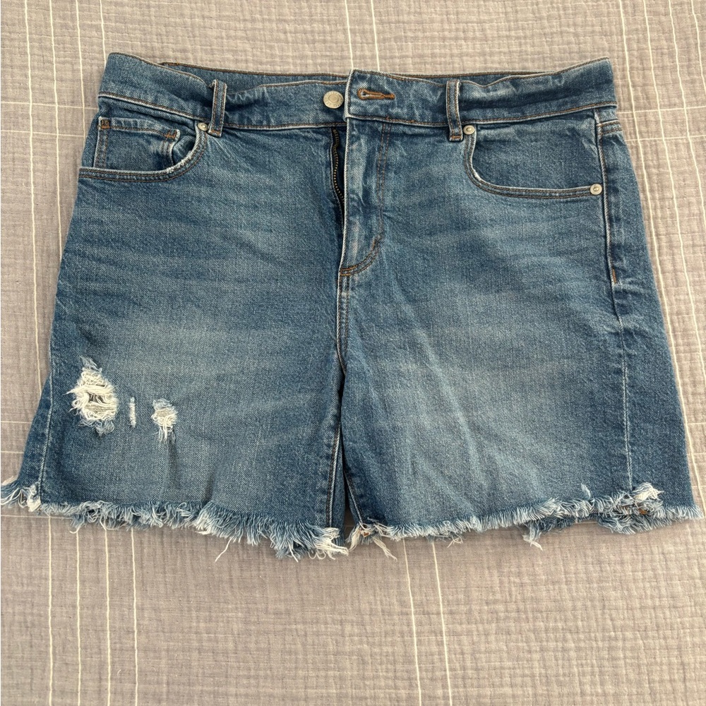 LOFT Blue Jean Shorts